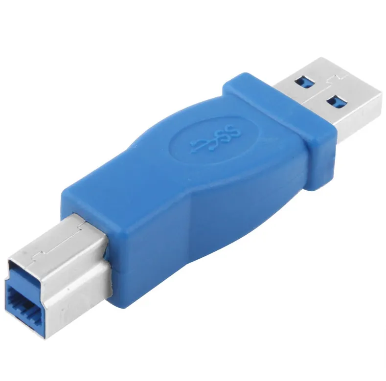 Usb 3.0 Type A Female To Type B Male Plug Connector Adapter