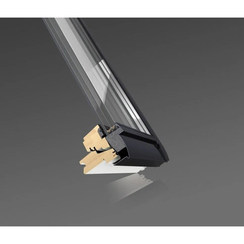 VELUX GPU MK10 0066 Triple Glazed Maintenance Free Polyurethane Top-Hung Roof Window (78 x 160 cm)