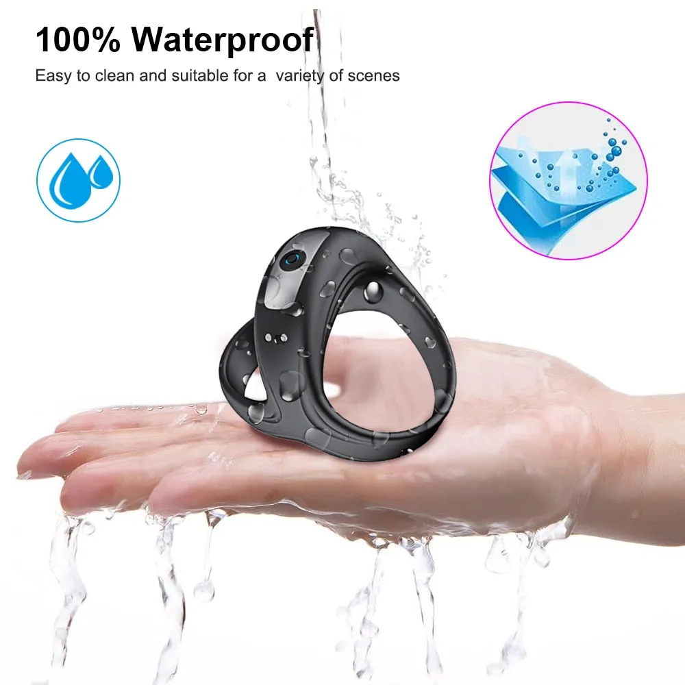 Vibrating Penis Ring Cock Ring for Man Delay Ejaculation Couple Rings Cockring Sex Toys for Men