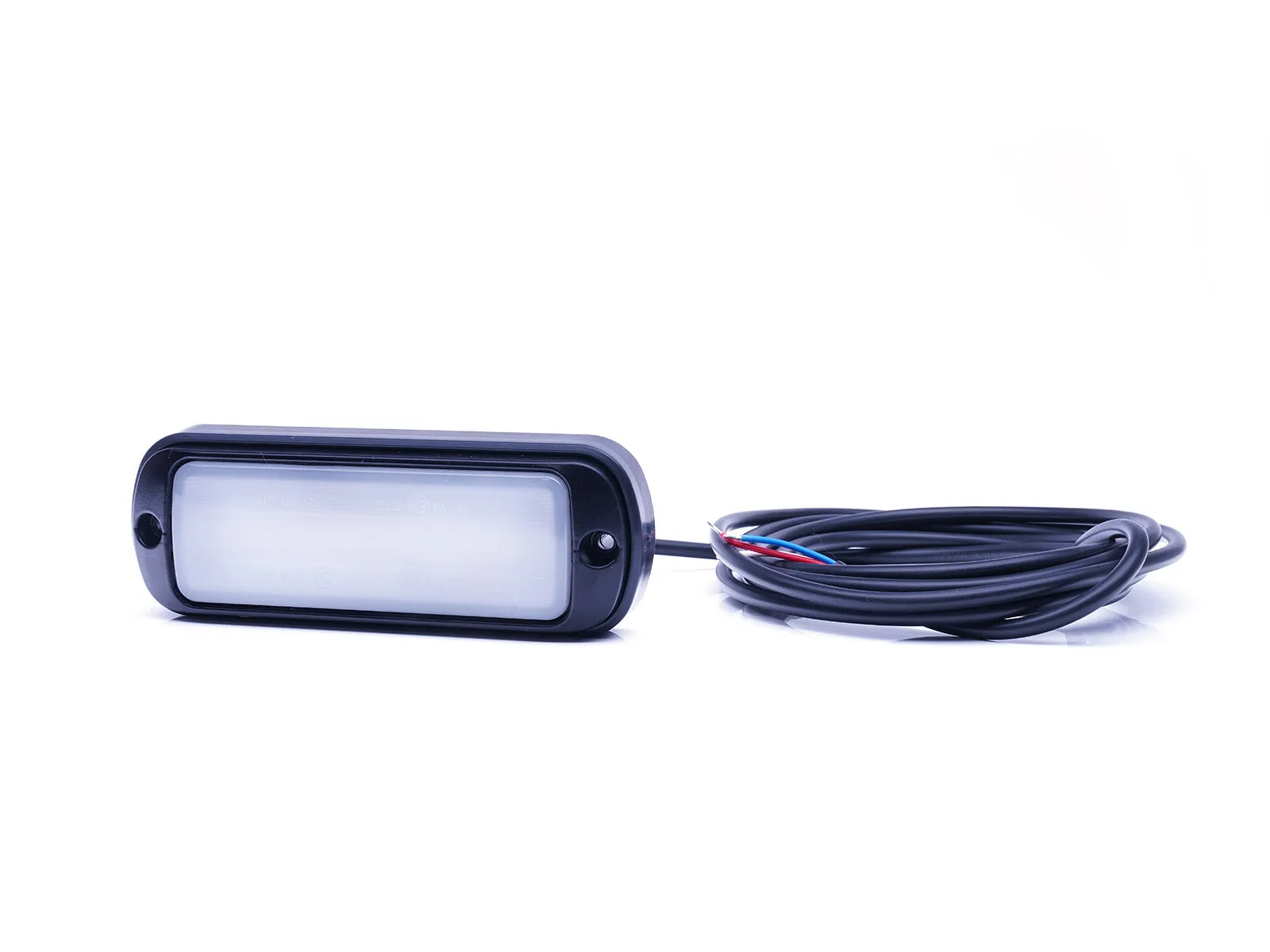 WAS W229 LED Work Light / Scene Light with Two Mounting Brackets / Opaque Lens