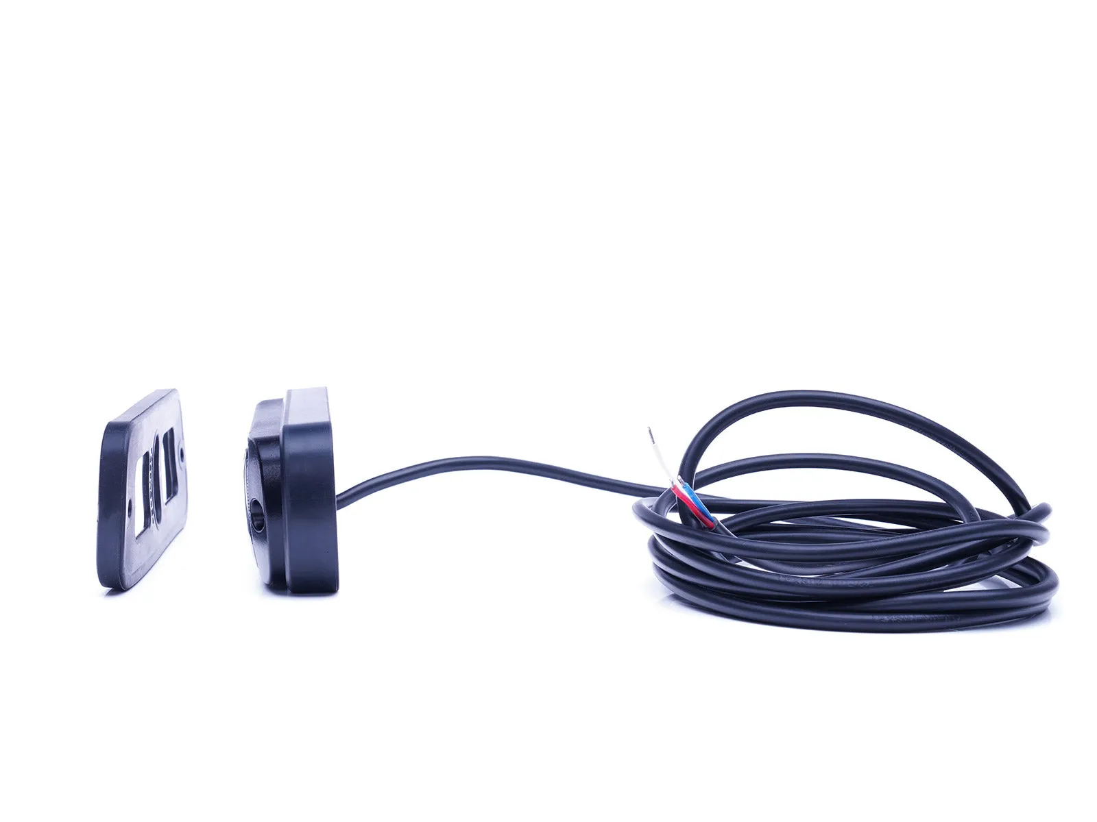 WAS W229 LED Work Light / Scene Light with Two Mounting Brackets / Opaque Lens