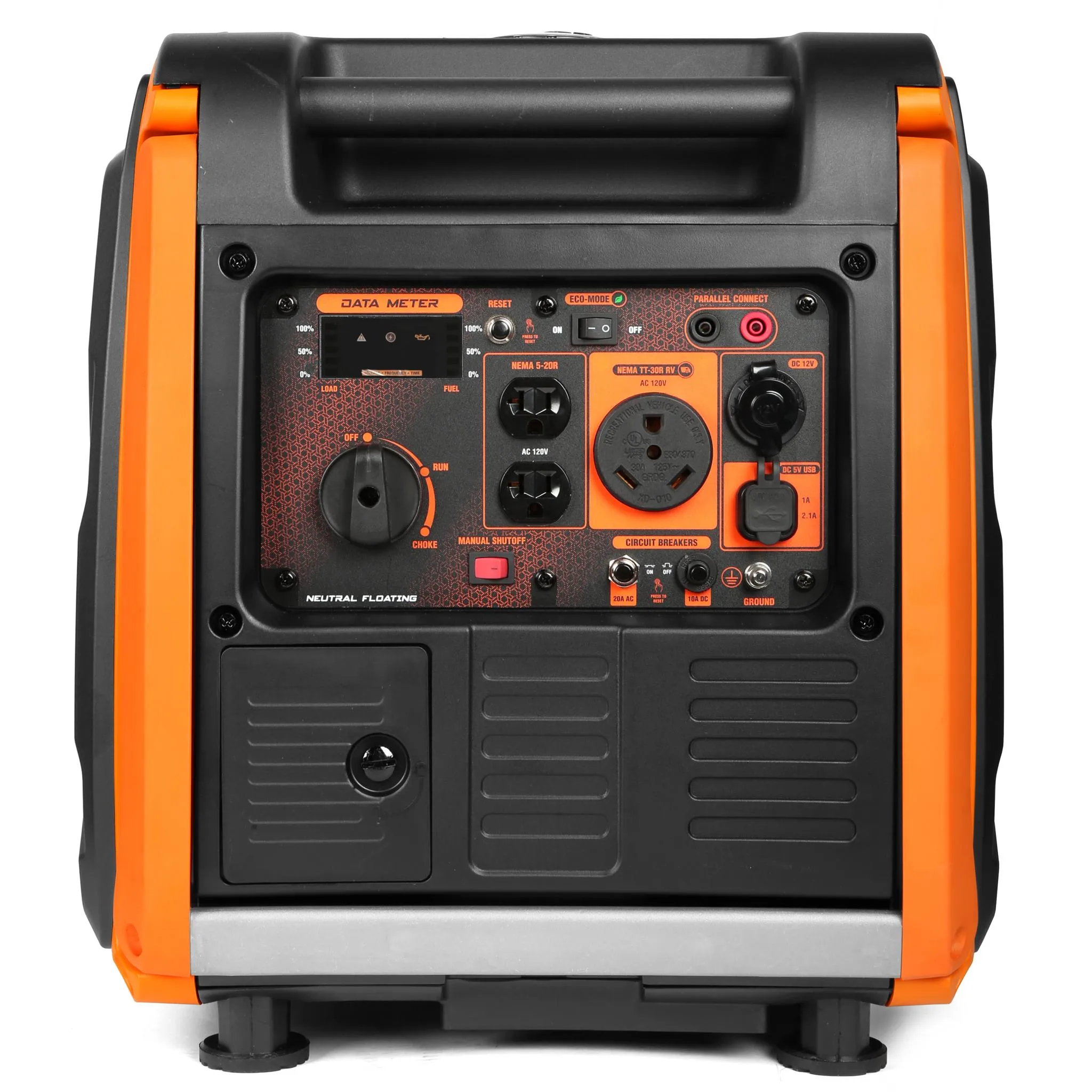 WEN 56450i Super Quiet 4500-Watt RV-Ready Portable Inverter Generator with Fuel Shut-Off