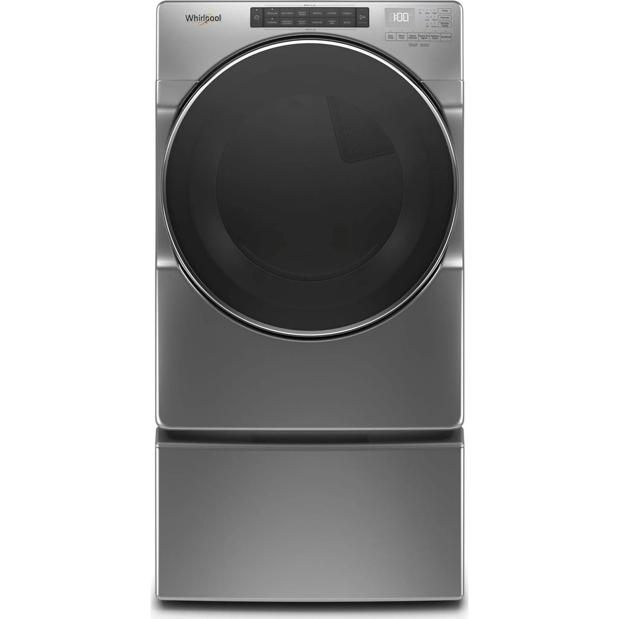Whirlpool 7.4 cu. ft. Front Load Gas Dryer with Steam Cycles (WGD6620HC)