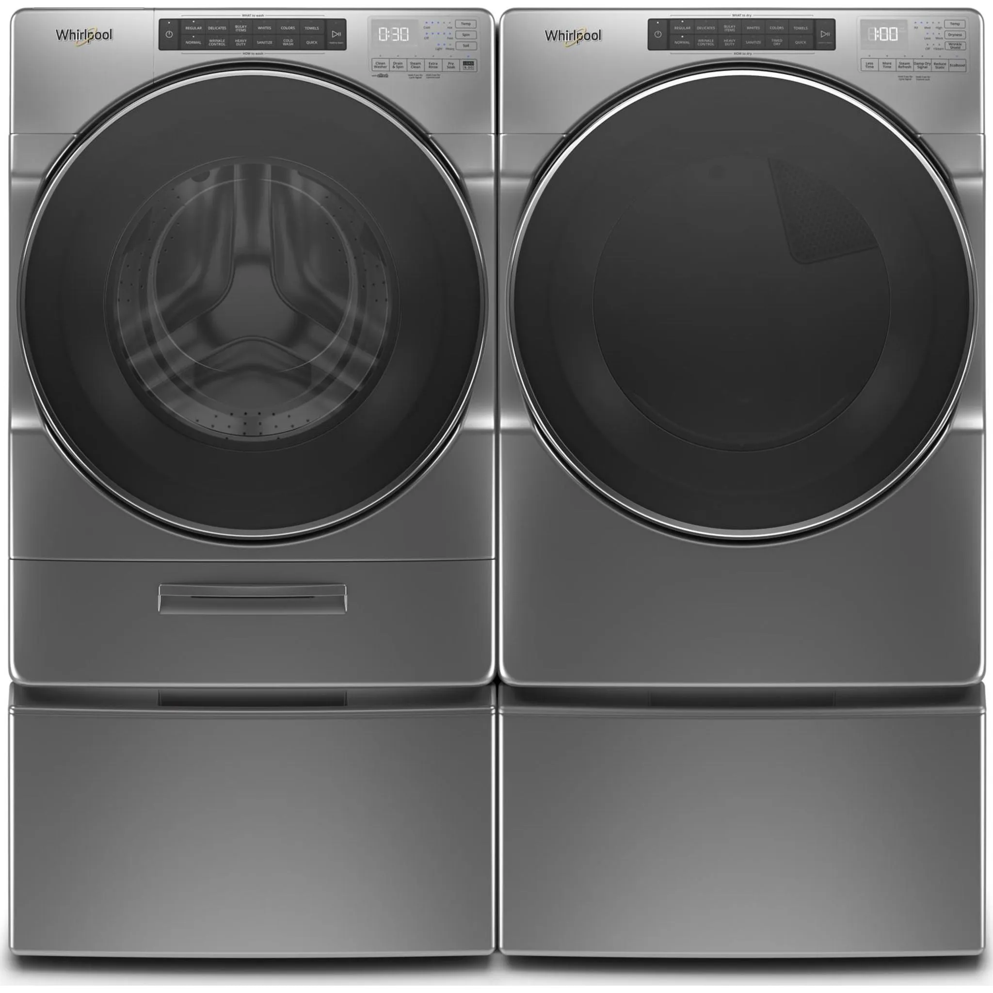 Whirlpool 7.4 cu. ft. Front Load Gas Dryer with Steam Cycles (WGD6620HC)