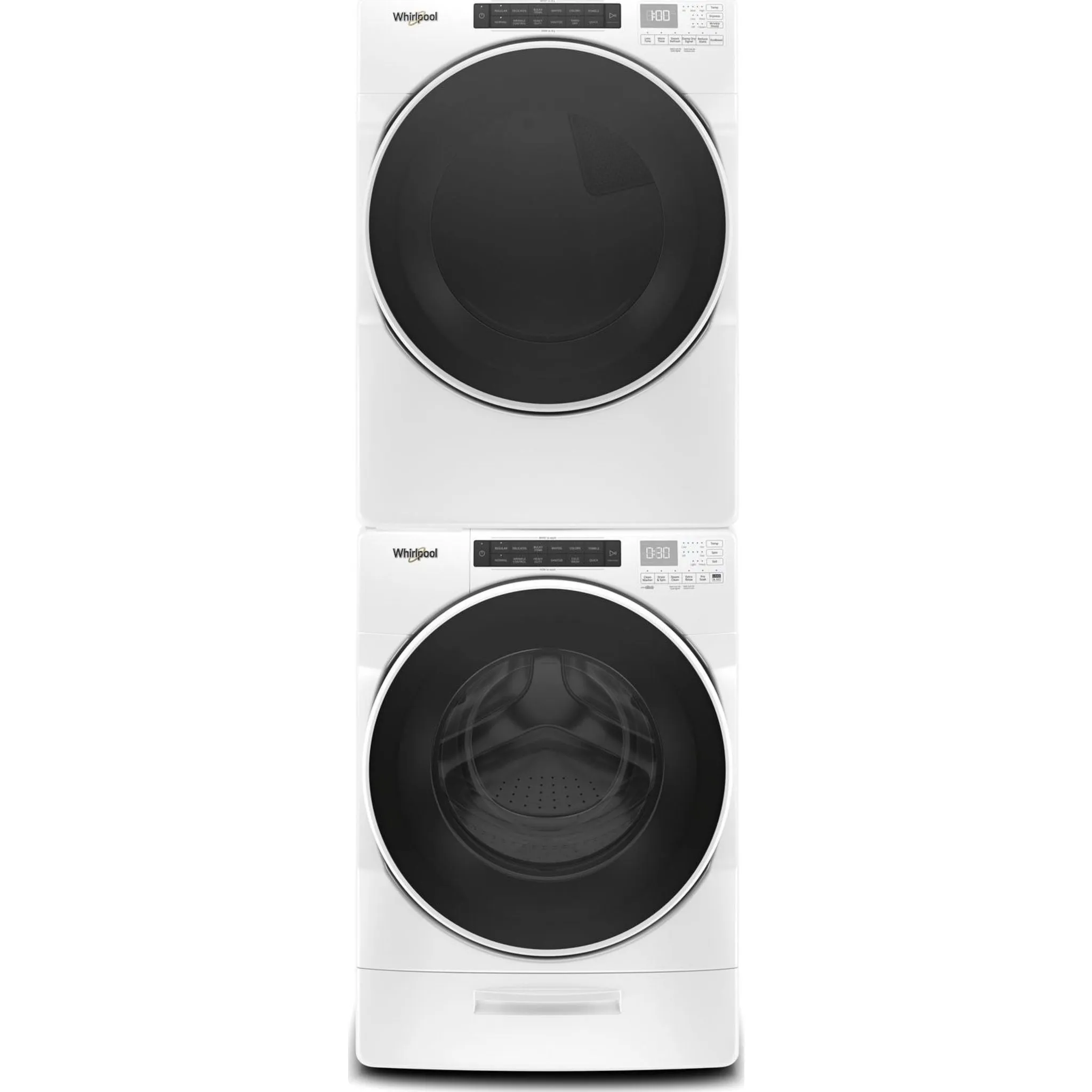 Whirlpool 7.4 cu. ft. Front Load Gas Dryer with Steam Cycles (WGD6620HW)