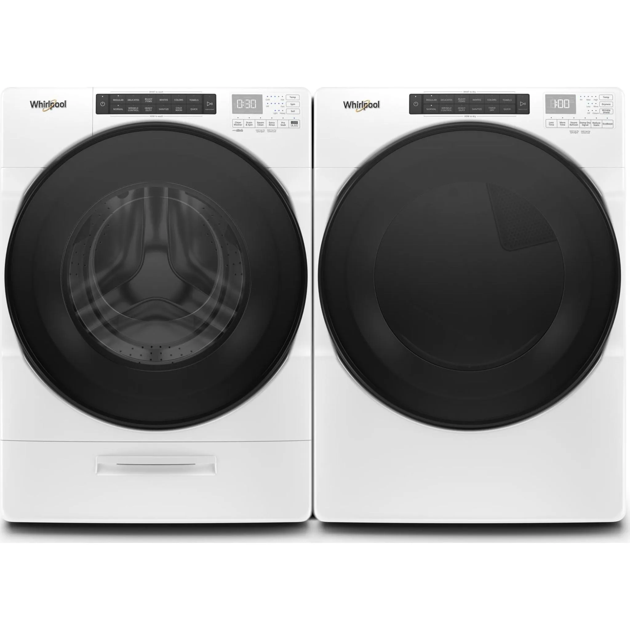 Whirlpool 7.4 cu. ft. Front Load Gas Dryer with Steam Cycles (WGD6620HW)