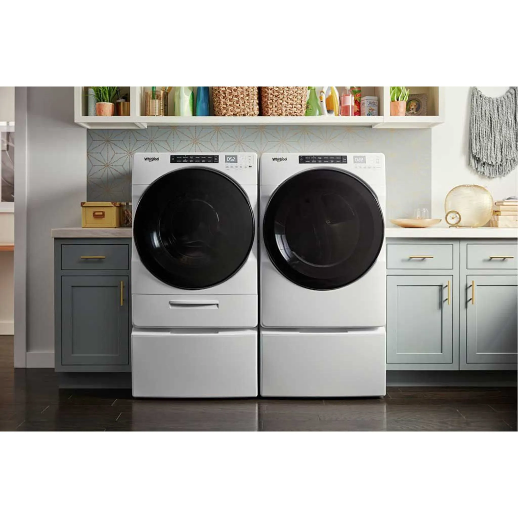 Whirlpool 7.4 cu. ft. Front Load Gas Dryer with Steam Cycles (WGD6620HW)