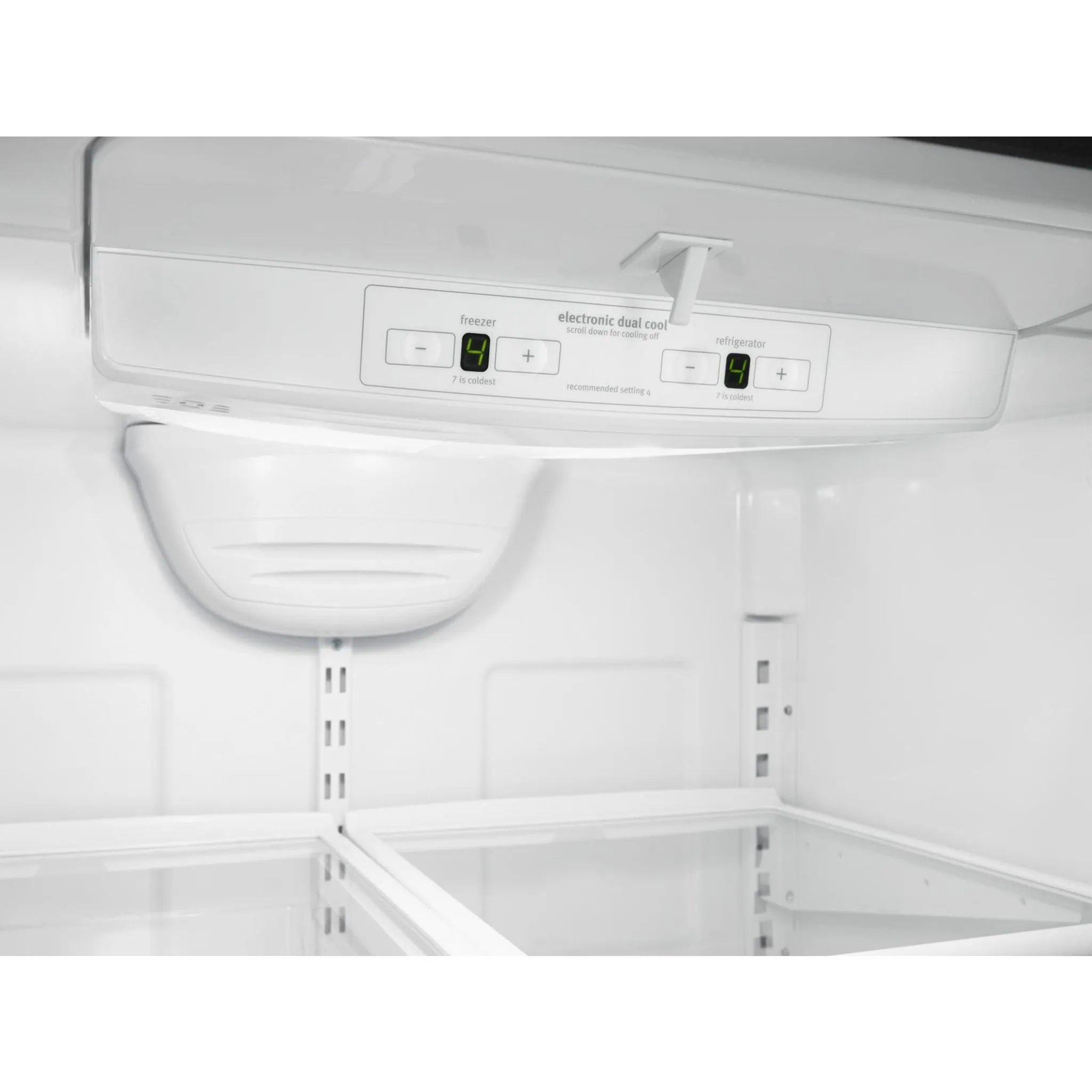Whirlpool Bottom Mount Fridge (WRB329LFBM) - Monochromatic Stainless Steel