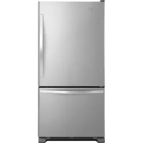 Whirlpool Bottom Mount Fridge (WRB329RFBM) - Stainless Steel