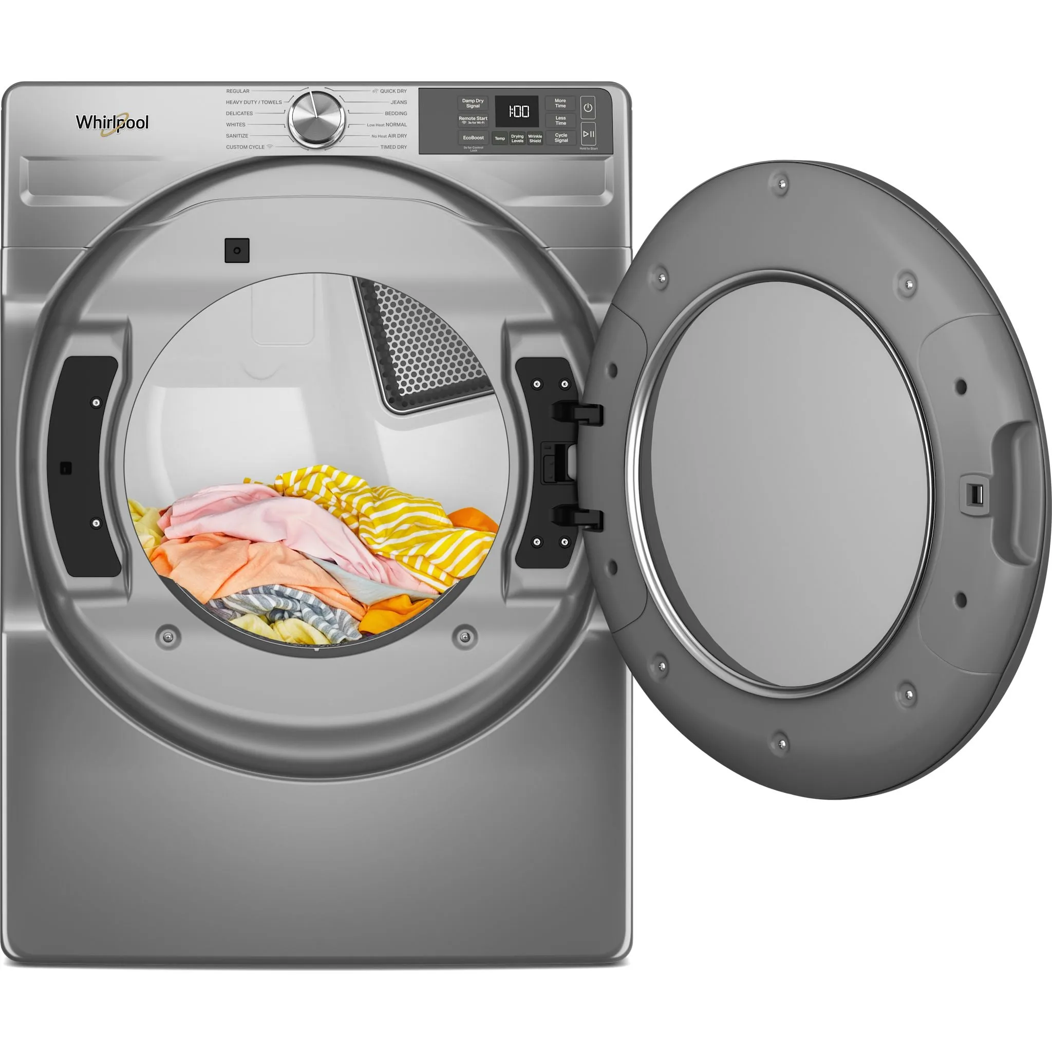 Whirlpool Front Load Dryer (WGD5720RR) - Radiant Silver