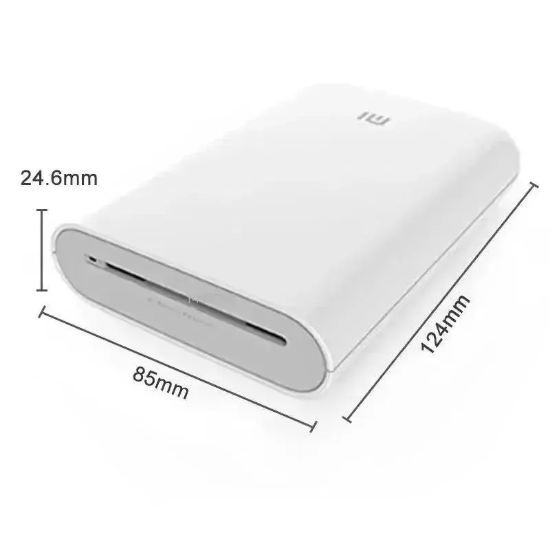 Wireless Mini Printer: Wireless Mini Printer with Bluetooth, ZINK Self-Adhesive Thermal Print