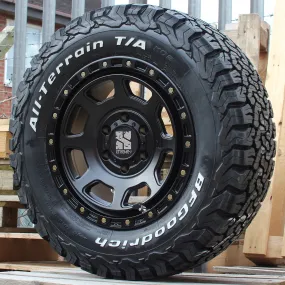 XTREME-J XJ07 17" Wheel & Tyre Package for Ford Ranger (2012 )