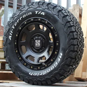 XTREME-J XJ07 17" Wheel & Tyre Package for Toyota Hilux (2016 )