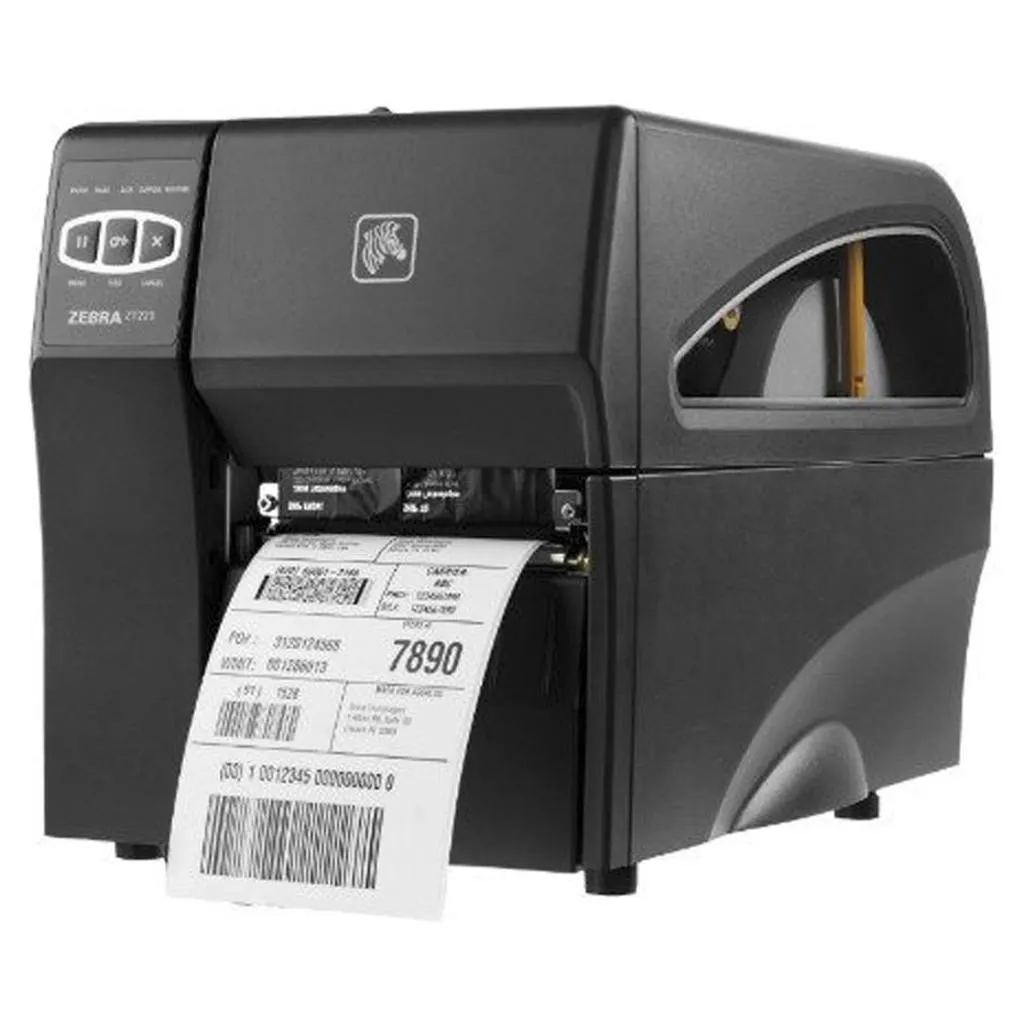 Zebra ZT220 Industrial Printer 203 DPI Black ZT22042-T0G000FZ