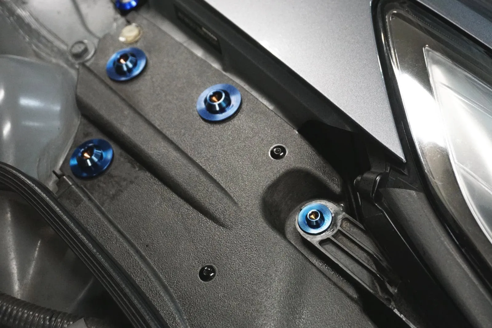 ZSPEC "Stage 1" Dress Up Bolts® Fastener Kit for '09-23 Nissan GTR (R35), Titanium
