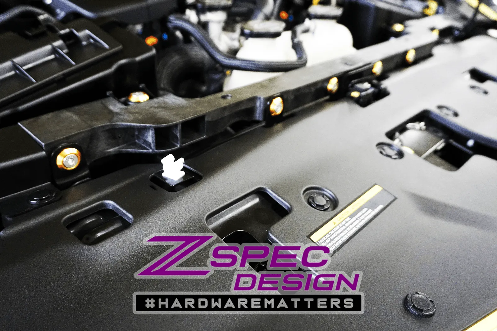 ZSPEC "Stage 2" Dress Up Bolts® Hardware Kit for Nissan Z RZ34, Stainless & Billet
