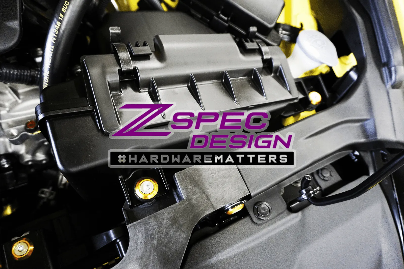 ZSPEC "Stage 2" Dress Up Bolts® Hardware Kit for Nissan Z RZ34, Stainless & Billet