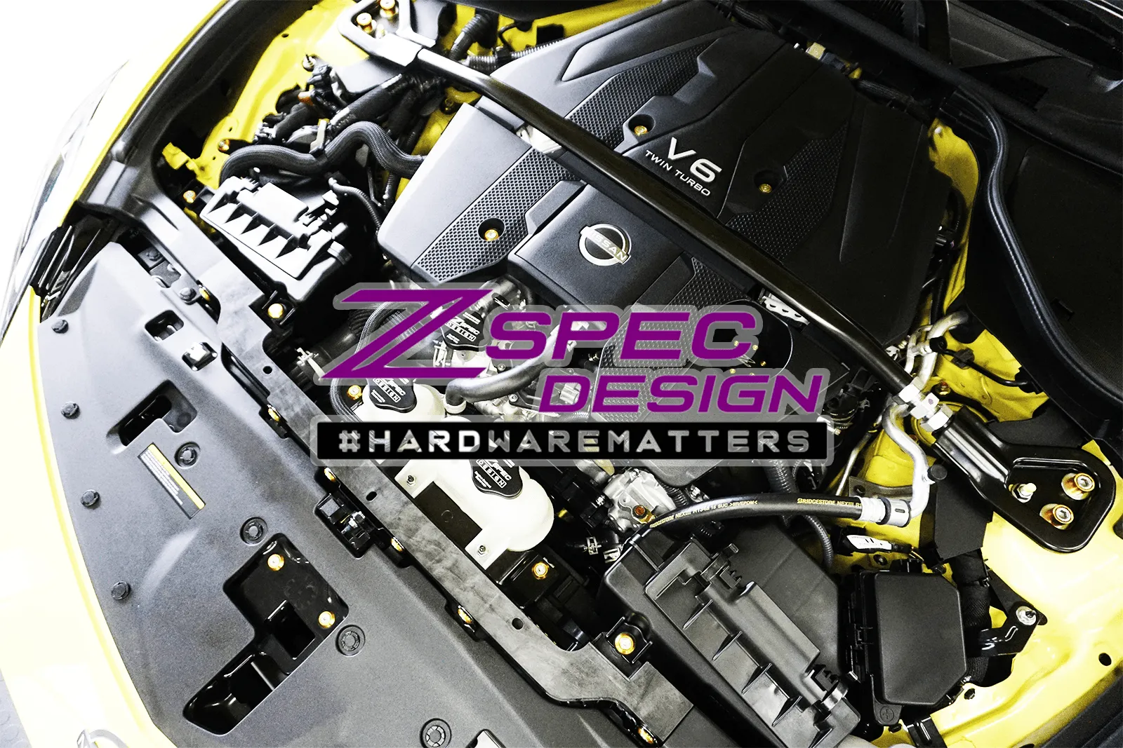 ZSPEC "Stage 2" Dress Up Bolts® Hardware Kit for Nissan Z RZ34, Stainless & Billet