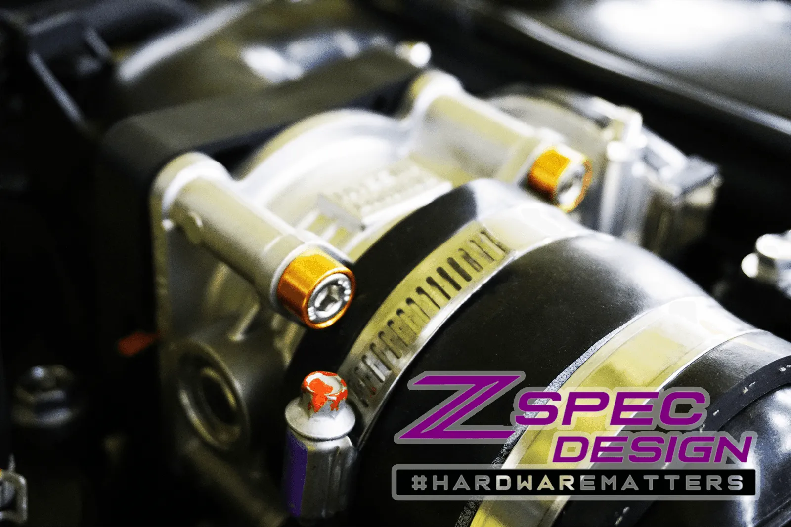 ZSPEC "Stage 2" Dress Up Bolts® Hardware Kit for Nissan Z RZ34, Stainless & Billet