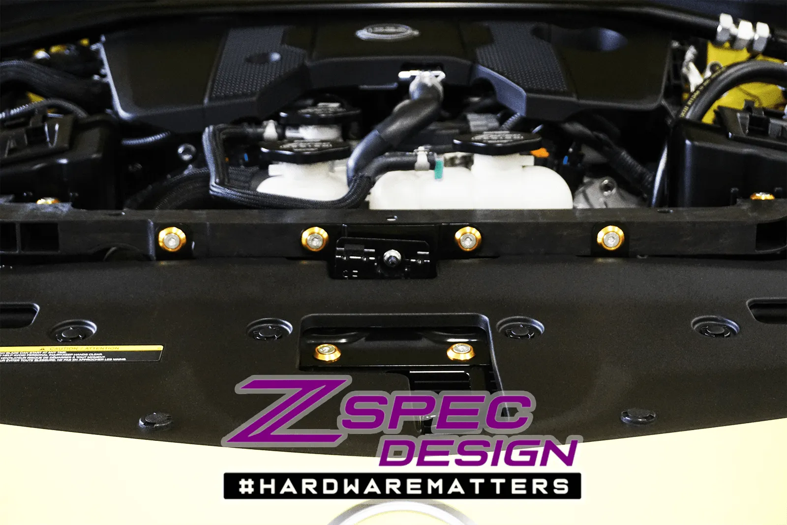 ZSPEC "Stage 2" Dress Up Bolts® Hardware Kit for Nissan Z RZ34, Stainless & Billet