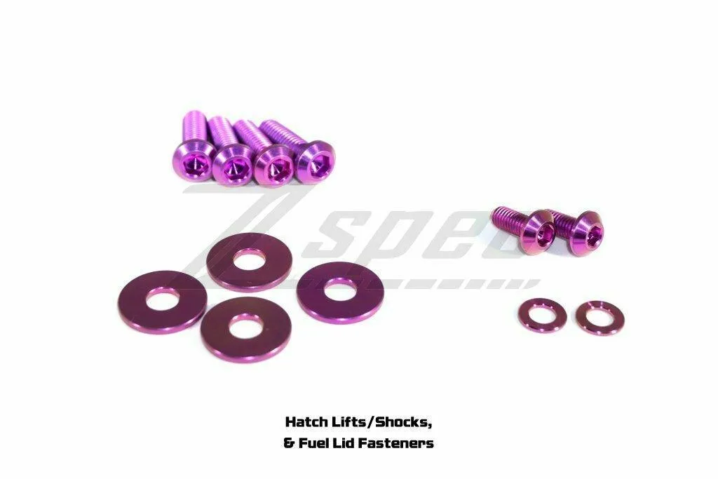 ZSPEC "Stage 2" Dress Up Bolts®/Fastener Kit for '03-'08 Nissan 350z DE & HR, Titanium