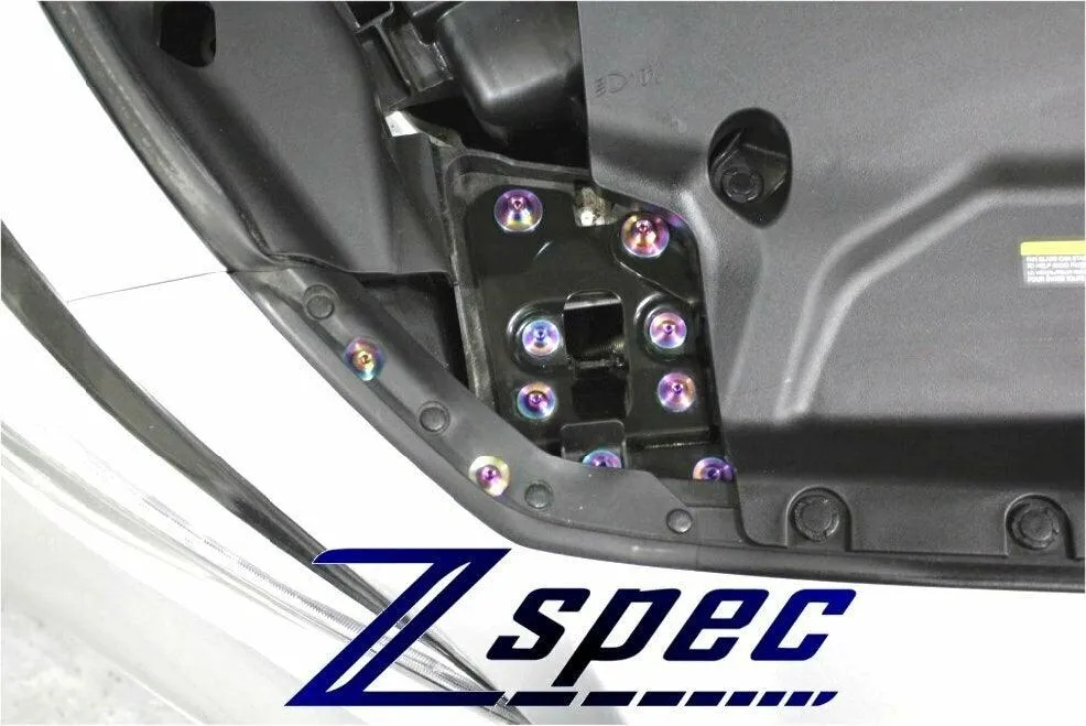 ZSPEC "Stage 2" Dress Up Bolts®/Fastener Kit for '03-'08 Nissan 350z DE & HR, Titanium