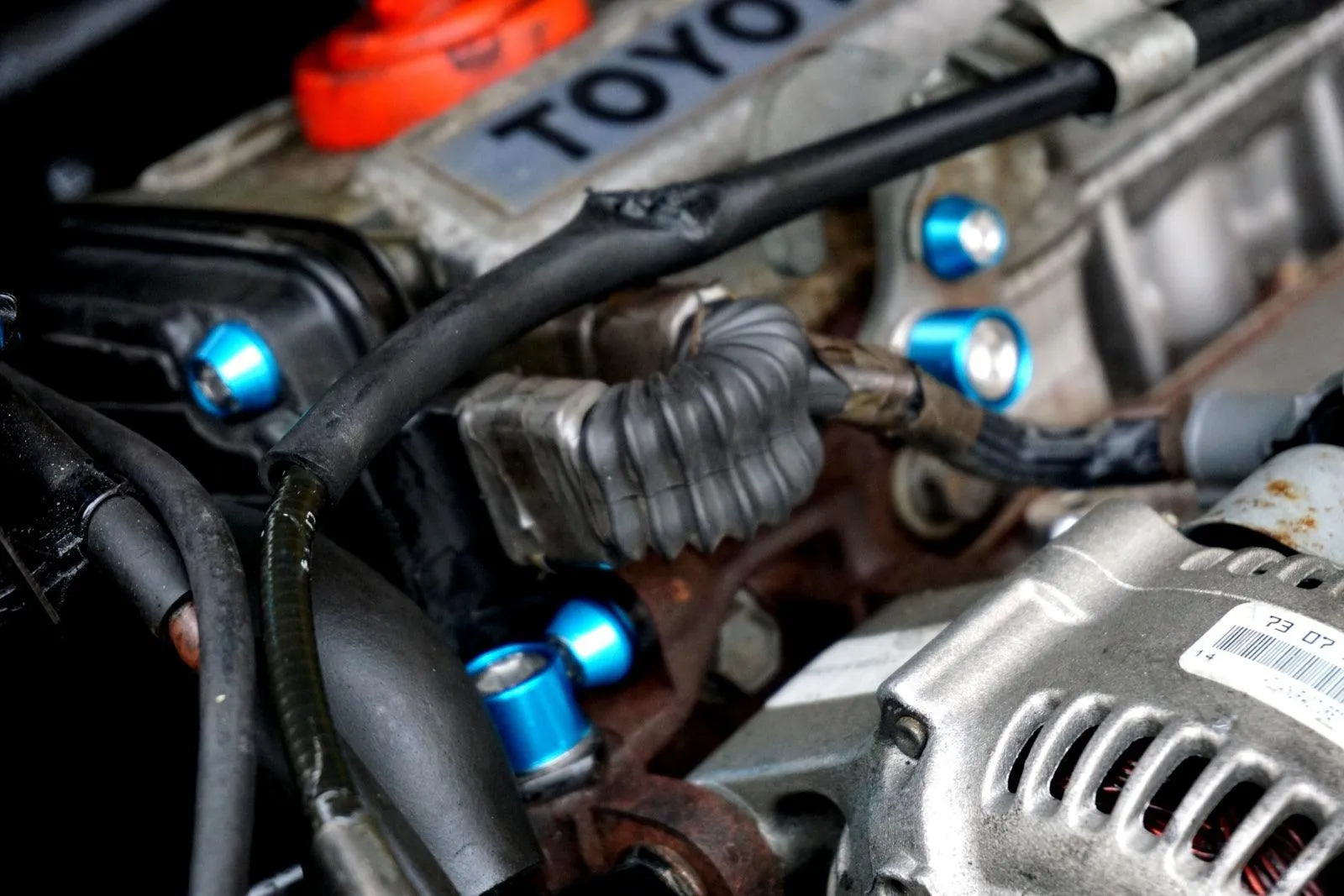 ZSPEC "Stage 3" Dress Up Bolts® Fastener Kit for '89-93 Toyota Celica 5S-FE, Stainless & Billet